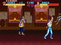 une photo d'Ã©cran de Final Fight sur Nintendo Super Nes